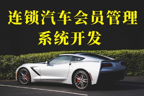 德州連鎖汽車會員管理系統開發(圖2)