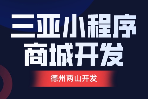三亞小程序商城開發線上發展市場前景如何(圖1)